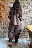 Larc Poet Blouse Chocolate